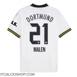 Borussia Dortmund Donyell Malen #21 Terza Maglia 2024-25 Manica Corta